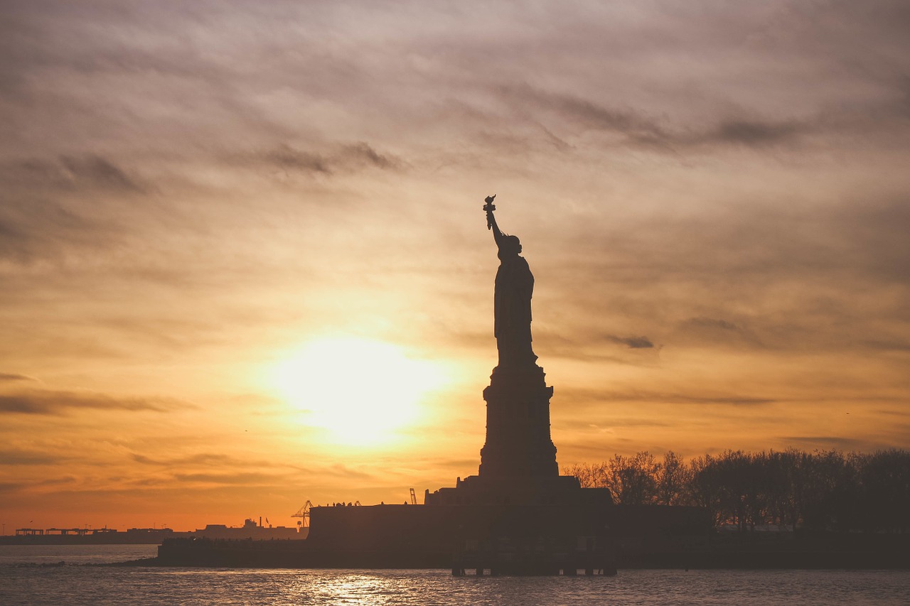 statue of liberty, landmark, silhouette-1210001.jpg